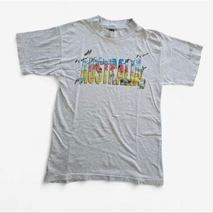 Vintage '90s Australia Tourism Ayers Rock Crew Neck Short Sleeve Tee T-Shirt S